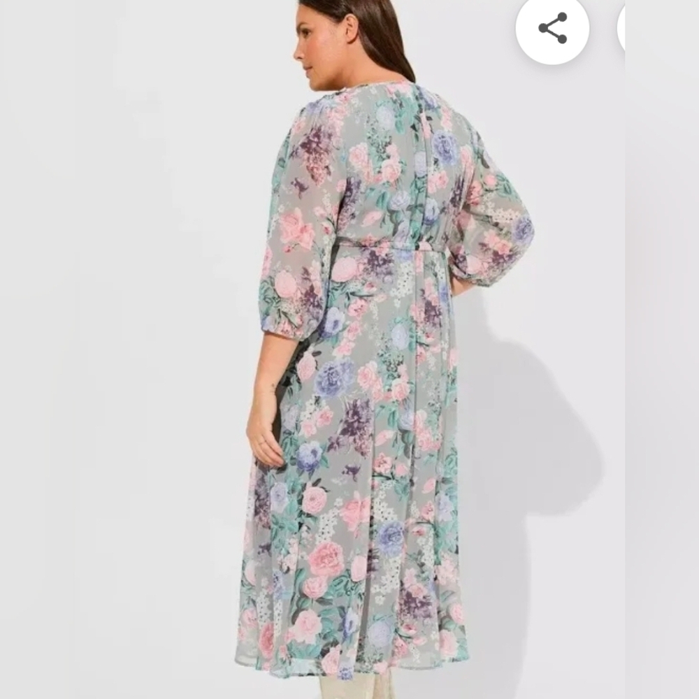 Torrid Floral - Spring Dress - NWT - Picture 3 of 5